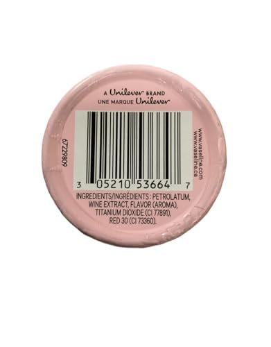 Envase rosado chic de Vaseline perfecto para bolso