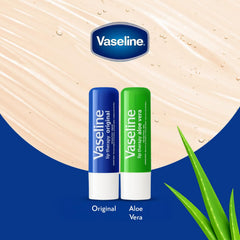 Vaseline Lip Therapy, textura cremosa para una aplicación suave.