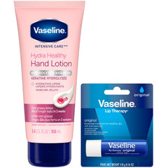 Vaseline Loción Manos Keratina: textura cremosa cuida uñas y cutículas.