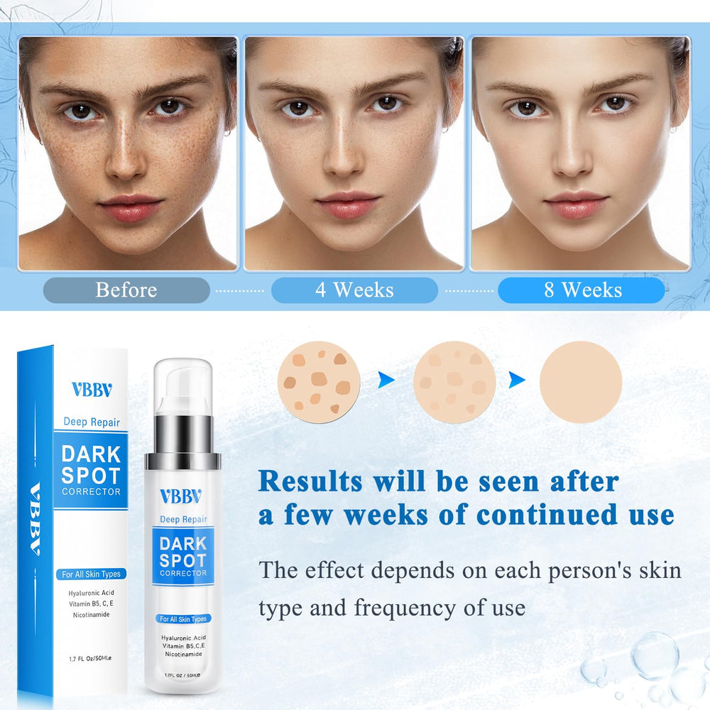 VBBV daily skincare routine steps for morning and evening use.