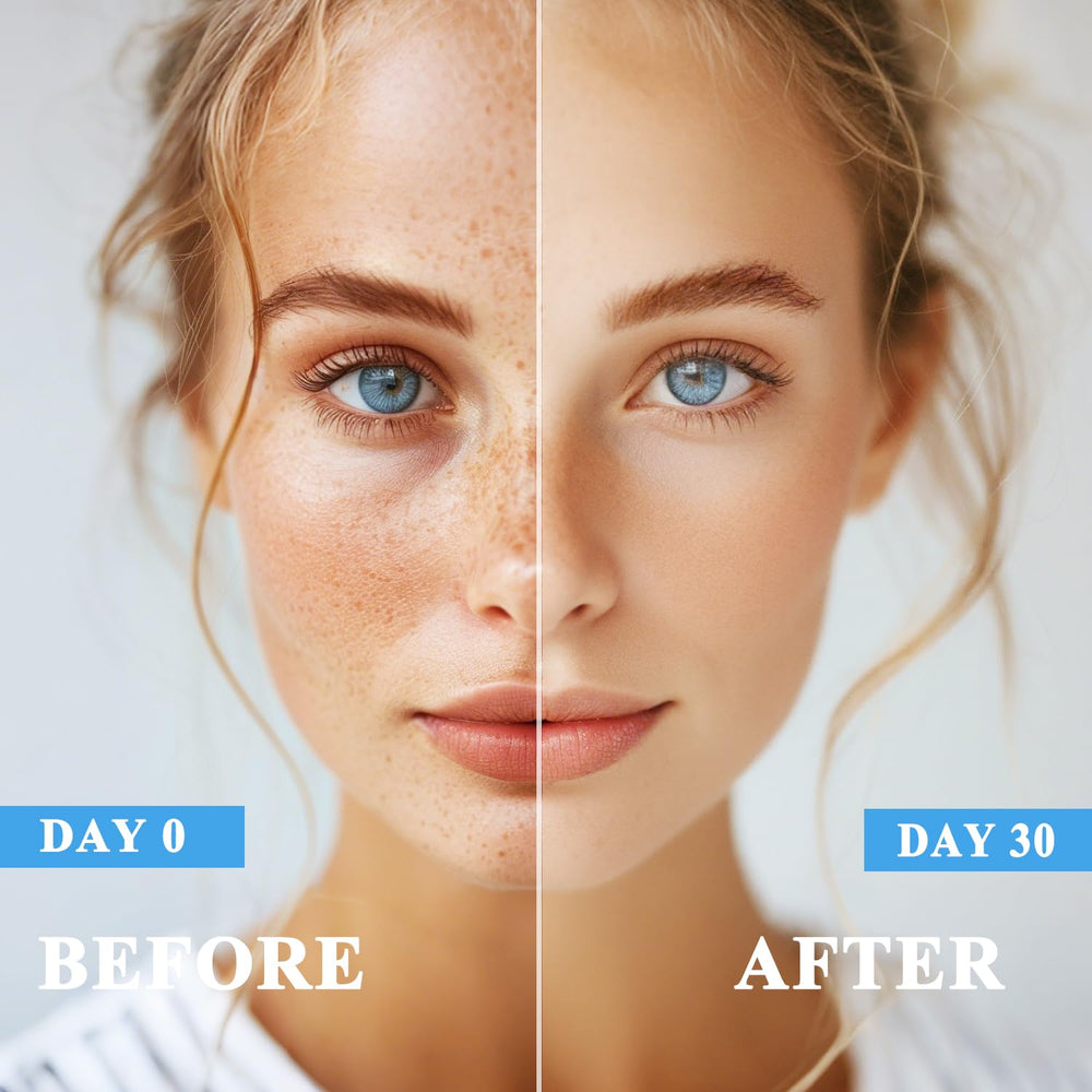 VBBV textured skin closeup shows smoother appearance after use.