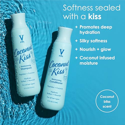 V&CO – Agua de coco: hidratación ligera para el cabello