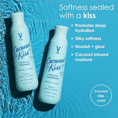 V&CO – Agua de coco: hidratación ligera para el cabello