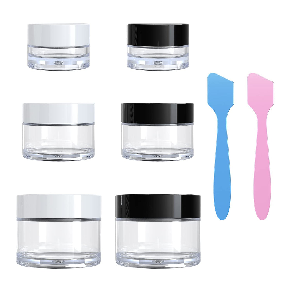Contenedor VEAIDE de viaje 0,17 onzas, compacto y duradero para cosméticos.