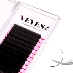 VEYES INC bandeja pestanas cashmere 0-05 D, 12 mm, para volumen natural