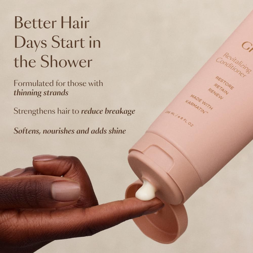 VEGAMOUR GRO Revitalizing Conditioner cuidado de raíz a puntas para cabello manejable.