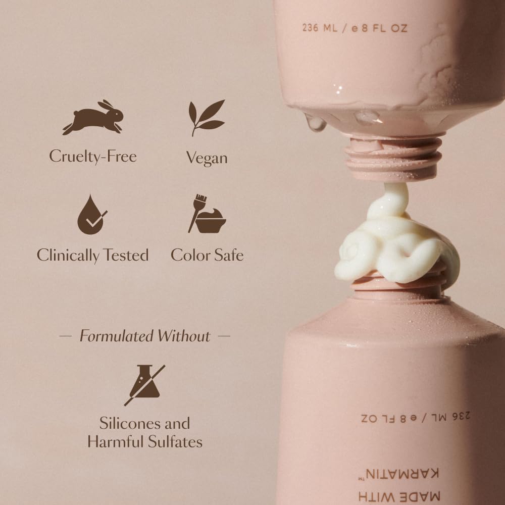 VEGAMOUR GRO Revitalizing Conditioner sin siliconas ni sulfatos para cabello sano.