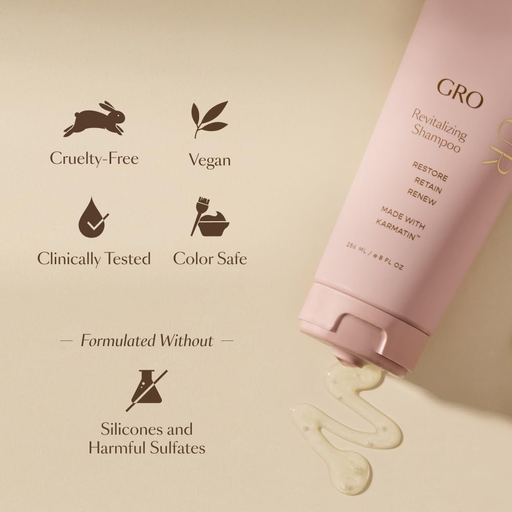 VEGAMOUR GRO Revitalizing Shampoo: rutina diaria para cabello más resistente