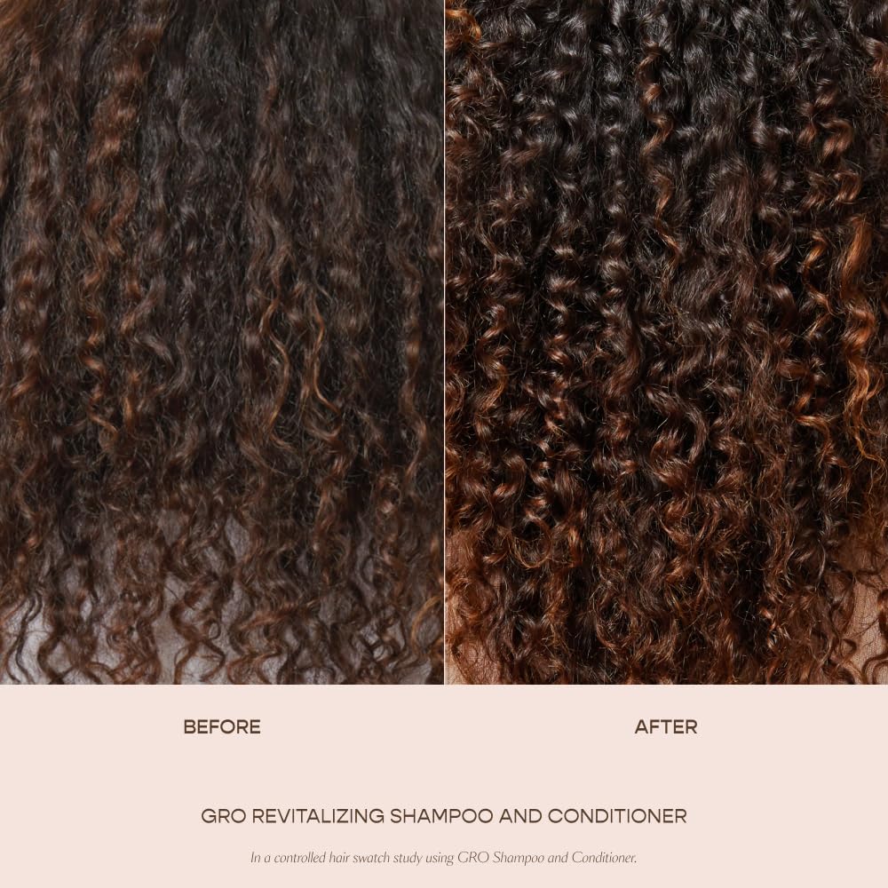 VEGAMOUR GRO Revitalizing Shampoo: ingredientes activos visibles que nutren durante el lavado