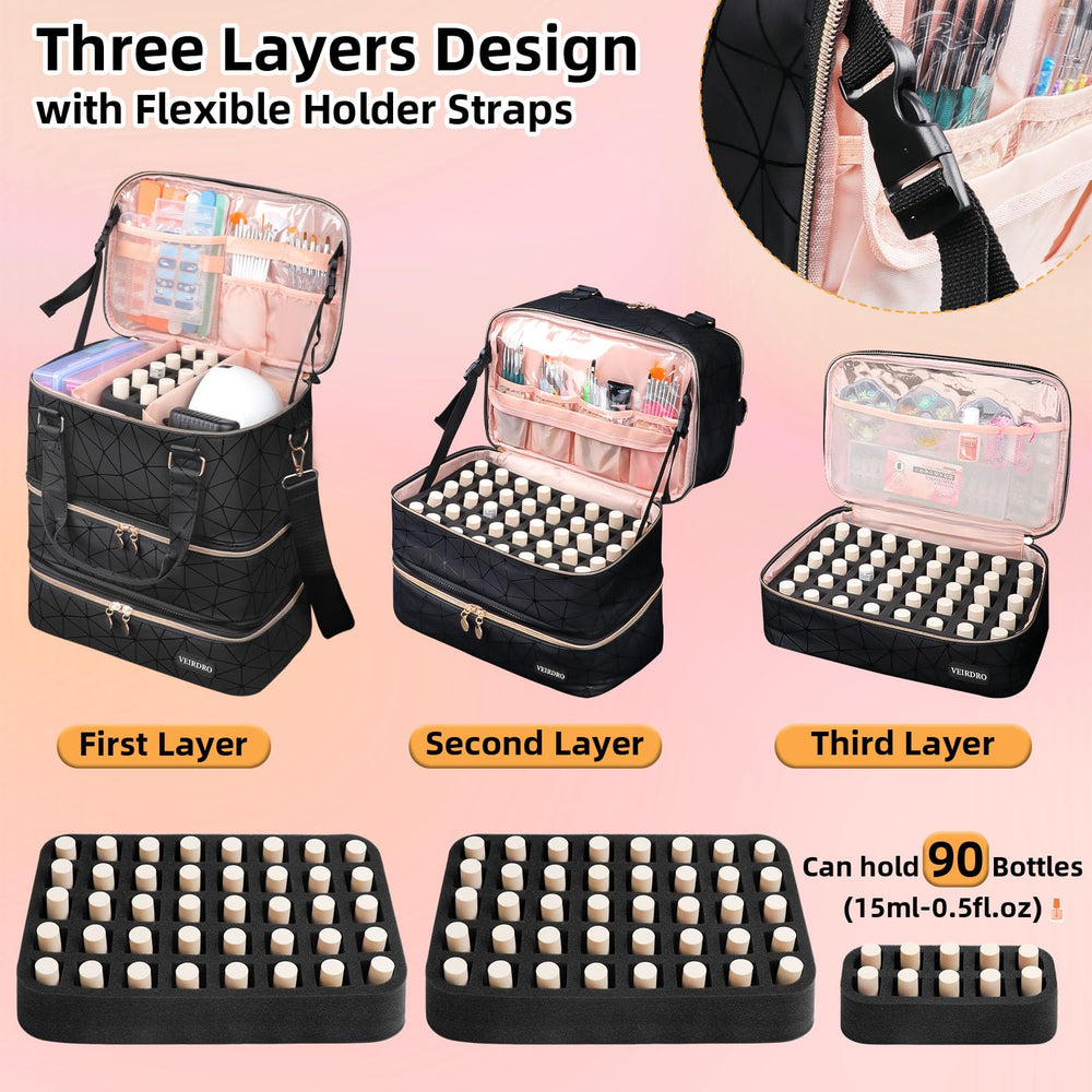 Veirdro Organizador con secciones superiores desmontables para un diseño personalizado.
