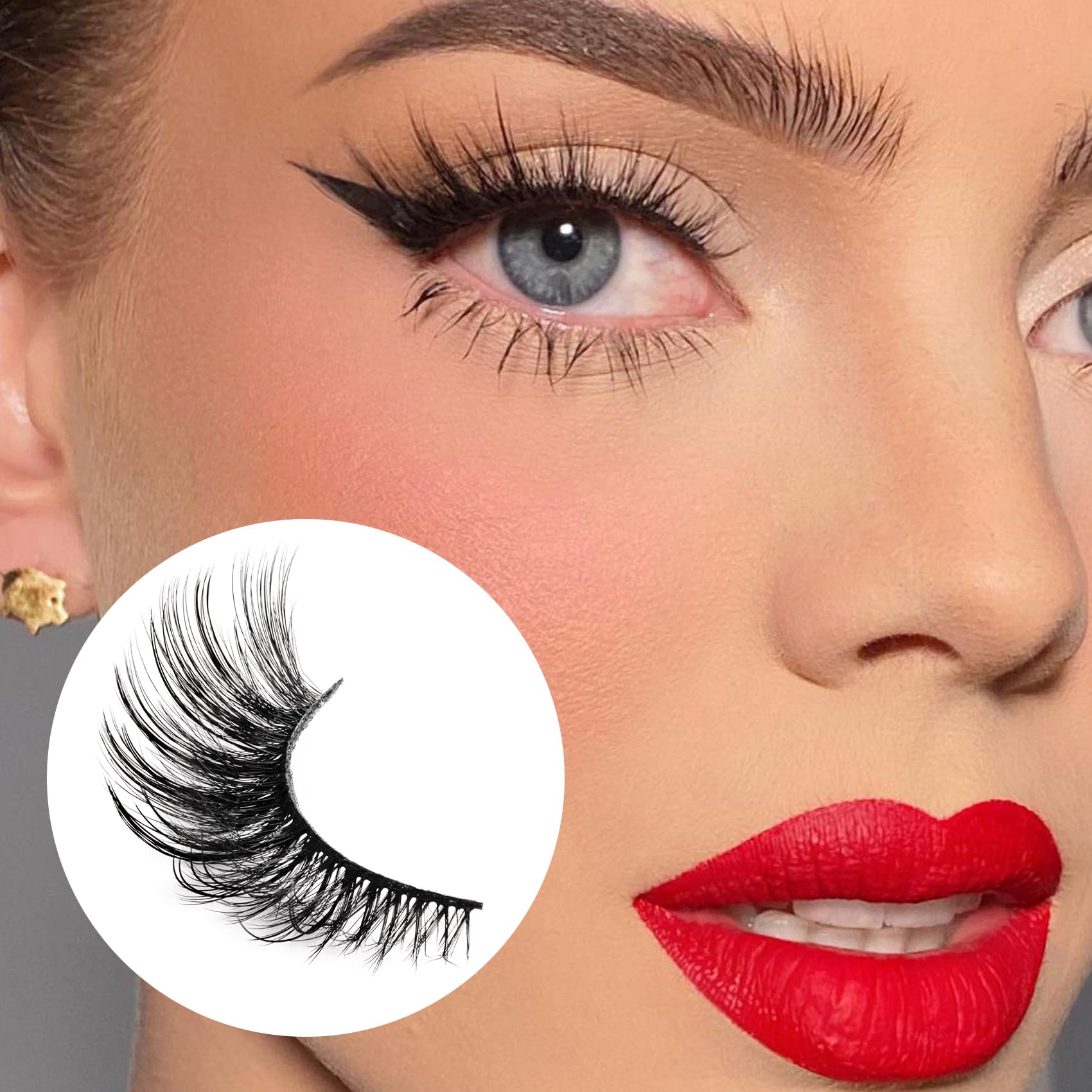 Conjunto de 7 pares para crear mirada más amplia con Veleasha