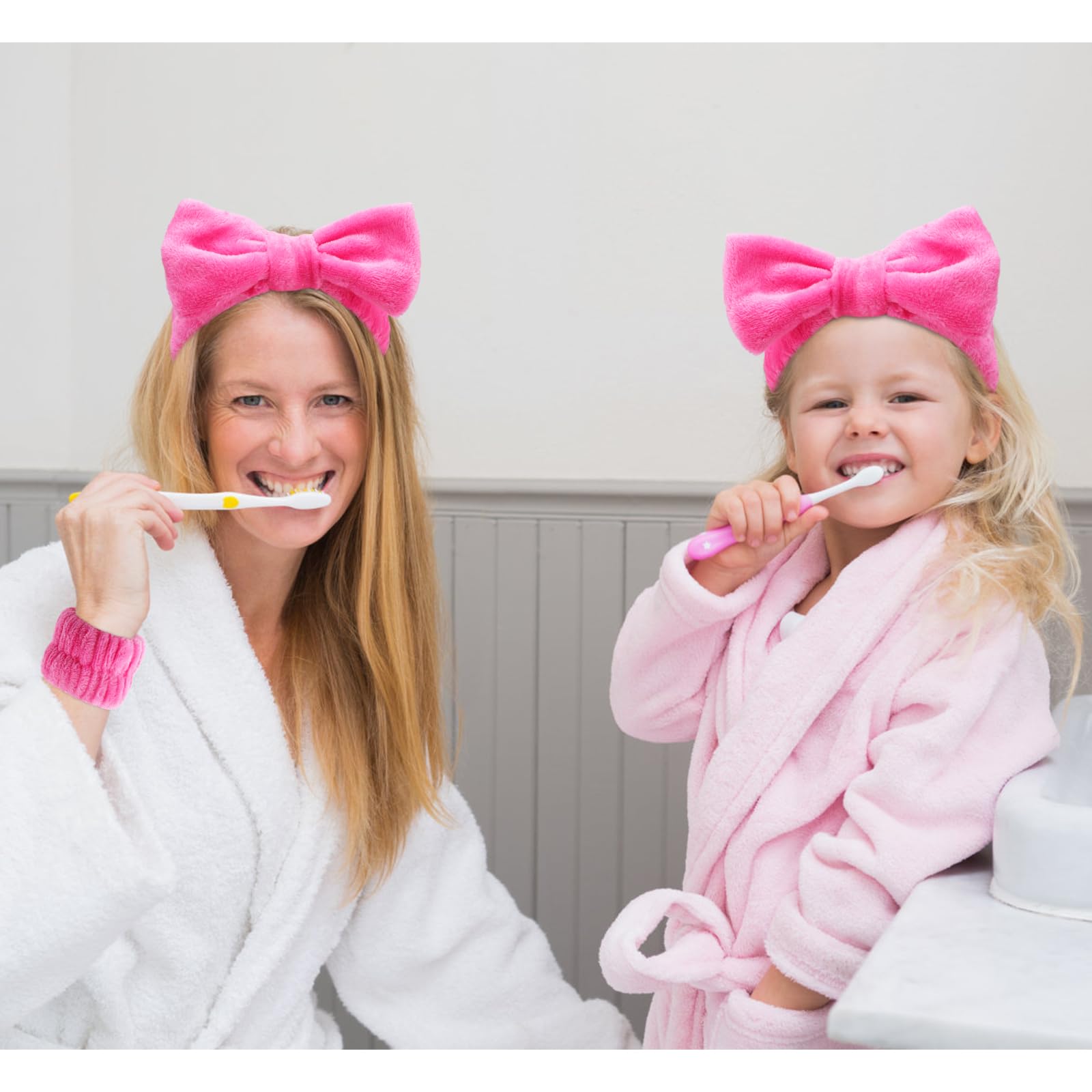 VELSCRUN Accesorios spa rosa fucsia, regalo perfecto para amigas.