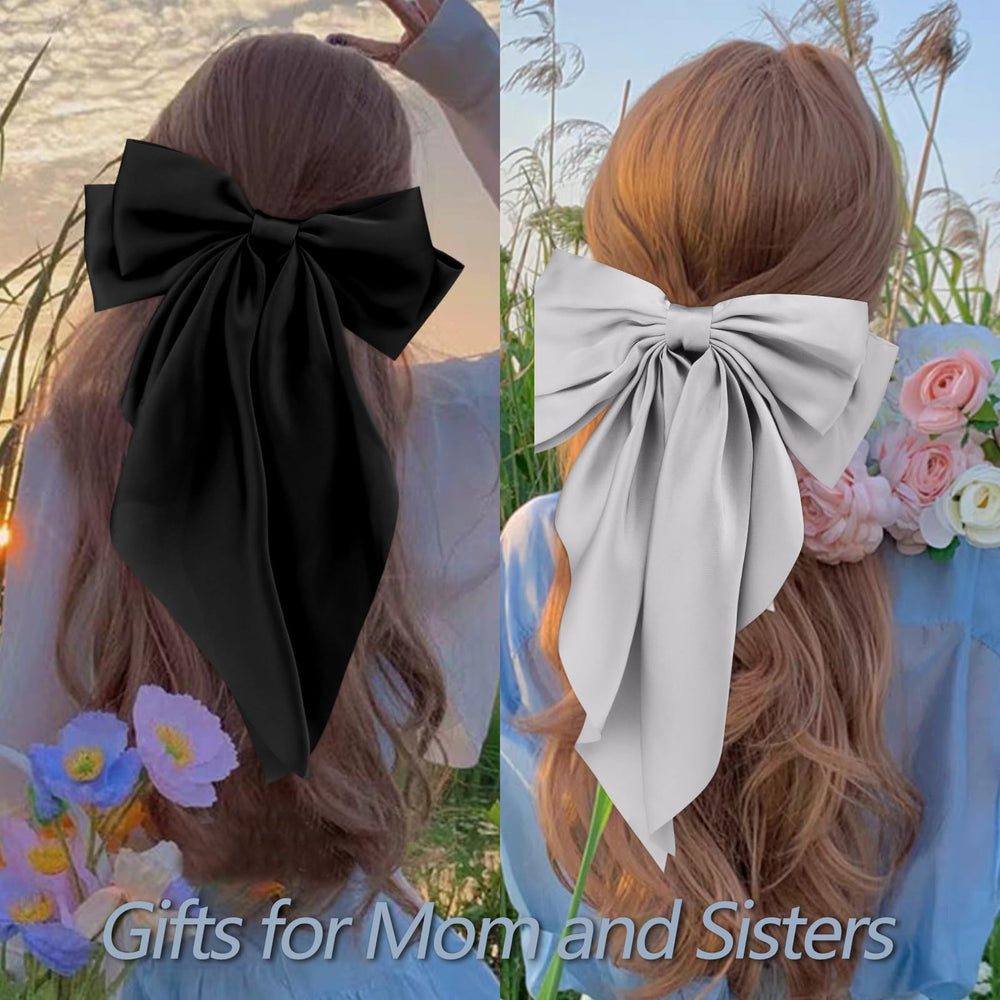 VELSCRUN barrettes de cabello grande con clip metálico, agarre seguro para mechones.