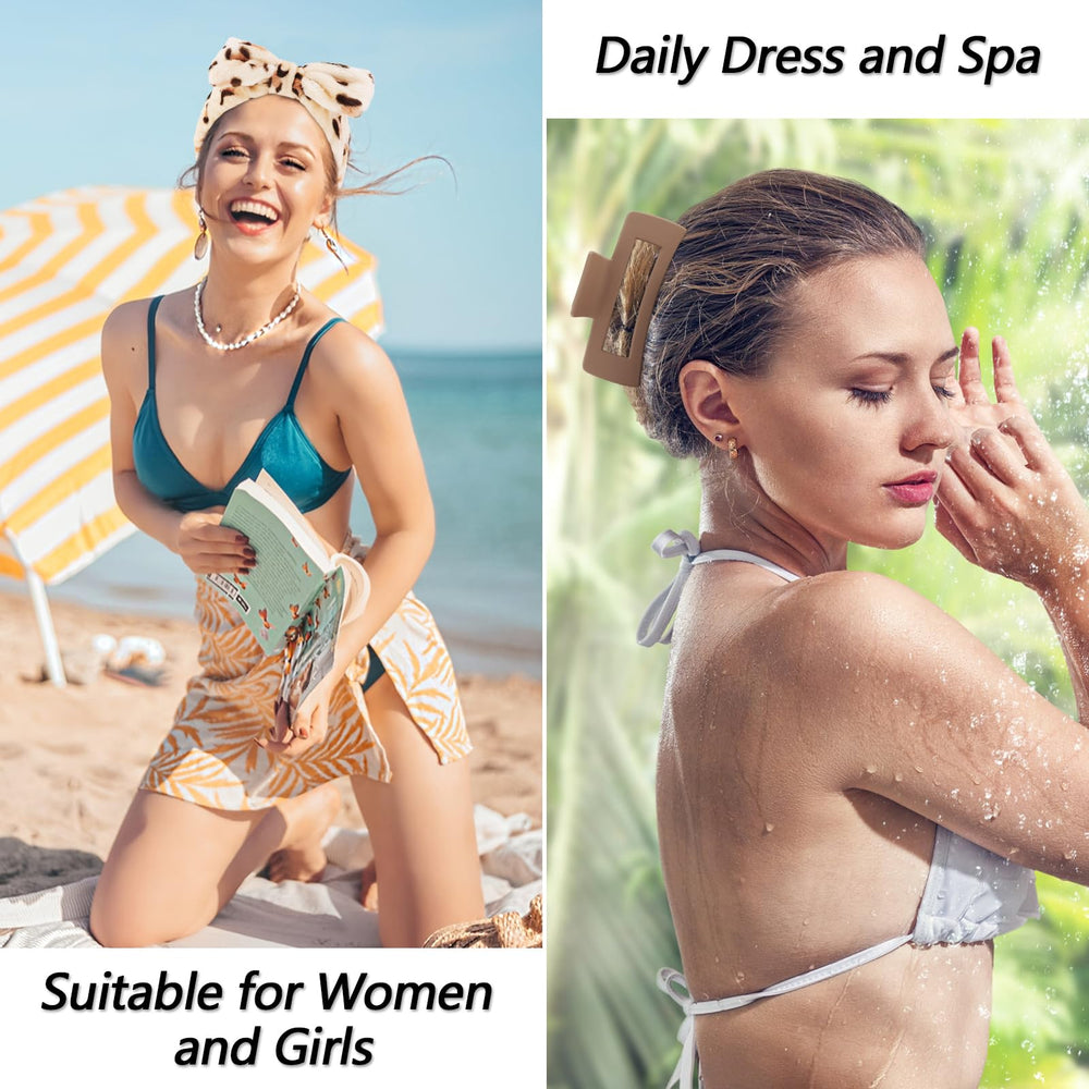 VELSCRUN lazo en diadema spa marrón leopardo añade estilo práctico