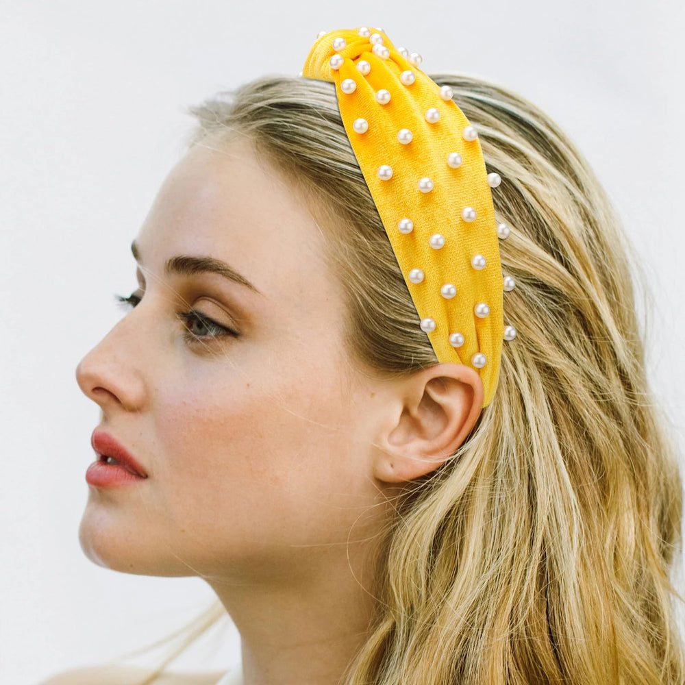 VELSCRUN diadema nudo floral, estilo bohemio para reuniones y fiestas.