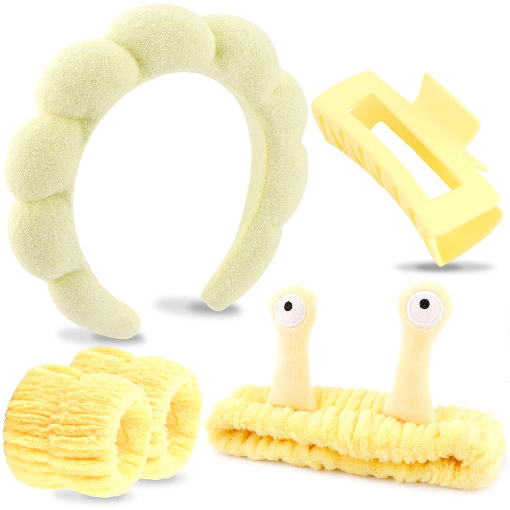 Diadema spa VELSCRUN con lazo para rostro suave y cómodo