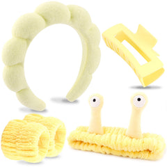 Diadema spa VELSCRUN con lazo para rostro suave y cómodo