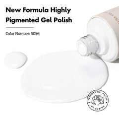 VENALISA gel blanco: aplicación fácil gracias al pincel ovalado.