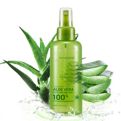VENAMINE Aloe Vera Mist para la cara, hidratación suave diaria.
