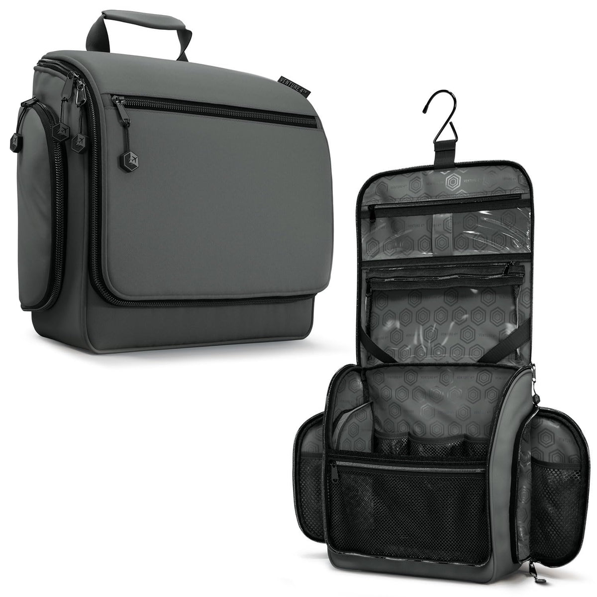 VENTURE 4TH bolsa de aseo colgante para acceso rápido en hoteles