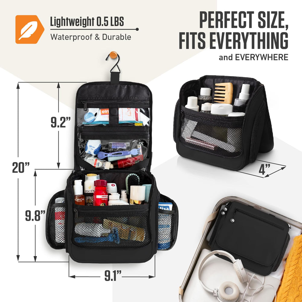 VENTURE 4TH bolsa de aseo con 18 compartimentos para ordenar productos