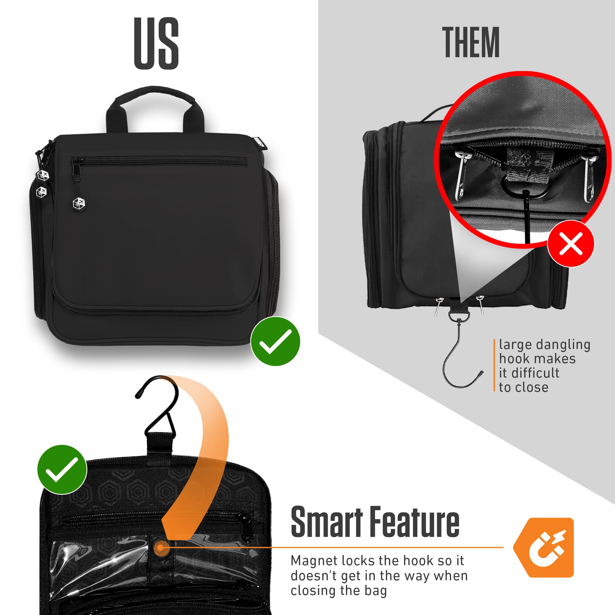 VENTURE 4TH kit de aseo familiar, ideal para camping