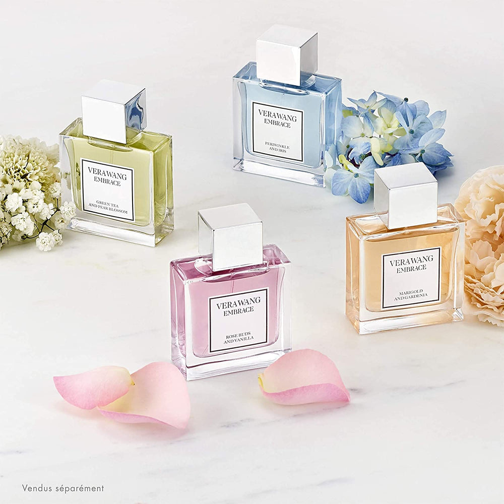 Notas de fondo de Vera Wang Embrace: almizcle y sándalo