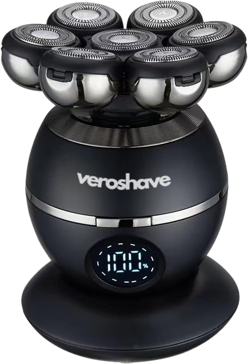 Veroshave diseño ergonómico facilita el manejo durante el afeitado