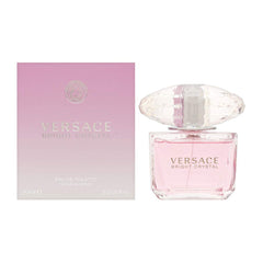 Versace Bright Crystal frasco rosado, ideal para uso diario y ocasiones especiales