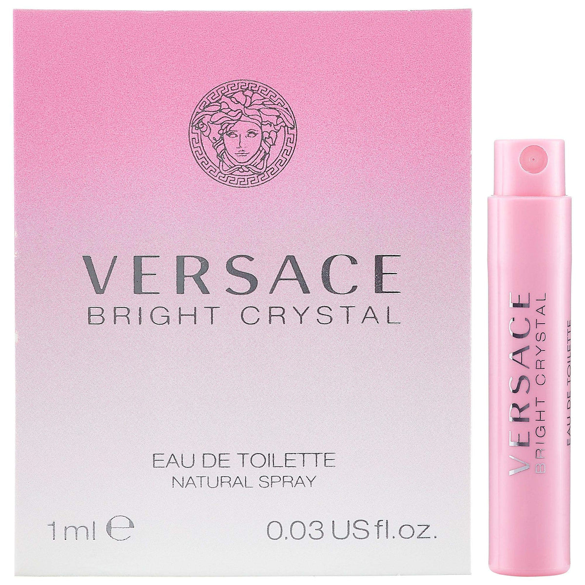 Versace Bright Crystal: vial mini para mujer, ideal para llevar en el bolso