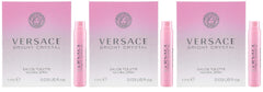 Versace Bright Crystal, conjunto de 3 muestras de 1 ml para probar la fragancia en cualquier ocasión