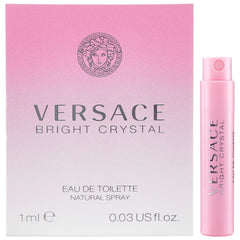 Versace Bright Crystal en tarjeta mini, presentación elegante para regalo o uso diario