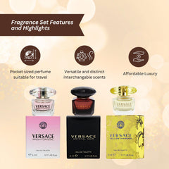 Versace Diamante Amarillo, edt mini, ideal para eventos y uso diario.