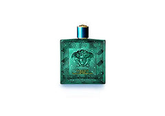 Versace Eros, detalle de tapa, sofisticación en cada aplicación