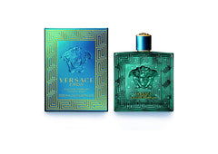 Versace Eros para hombre, frasco frontal, presencia elegante para ocasiones
