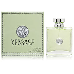 Versace Versense para mujer, frasco transparente, sensación fresca ideal para uso diario y ocasiones especiales.