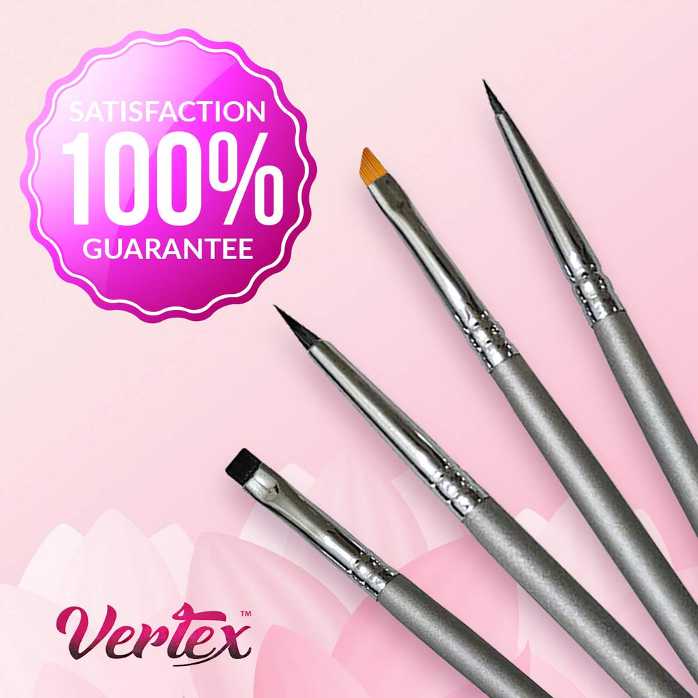 Vertex estuche portable brochas delineado para viaje