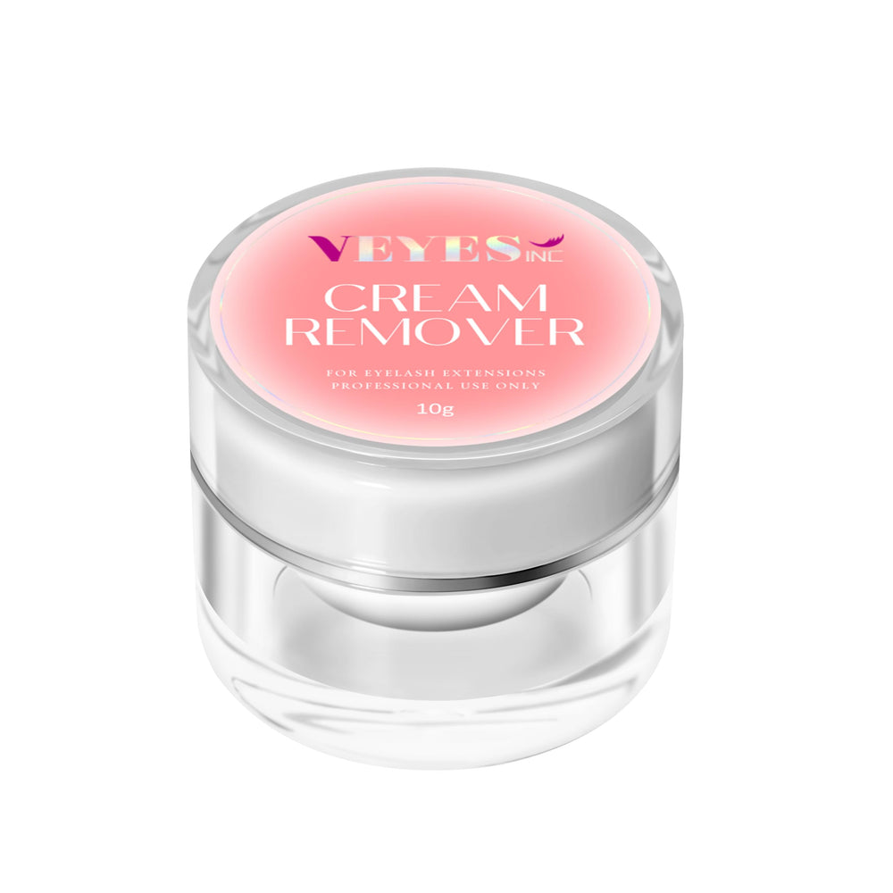 VEYES INC cream lash remover 10g bottle for precise application and control