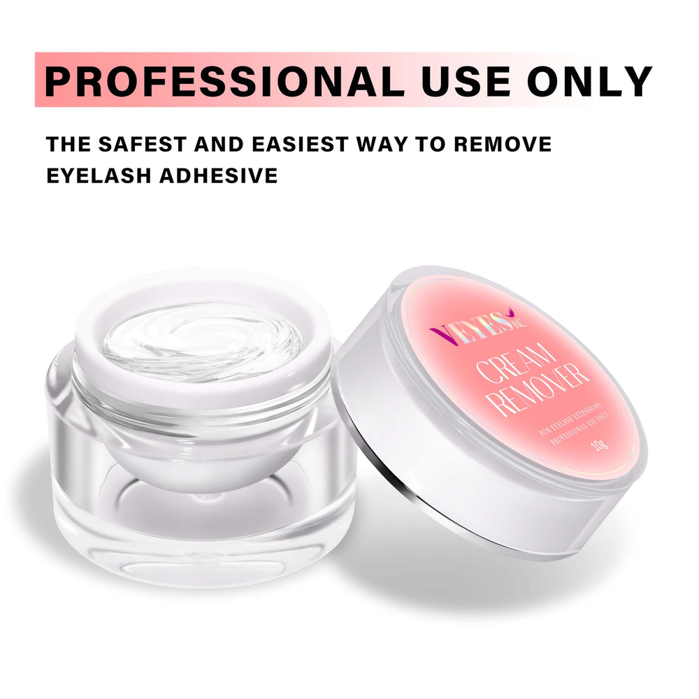 VEYES INC cream lash remover applicator swab enabling clean, targeted application