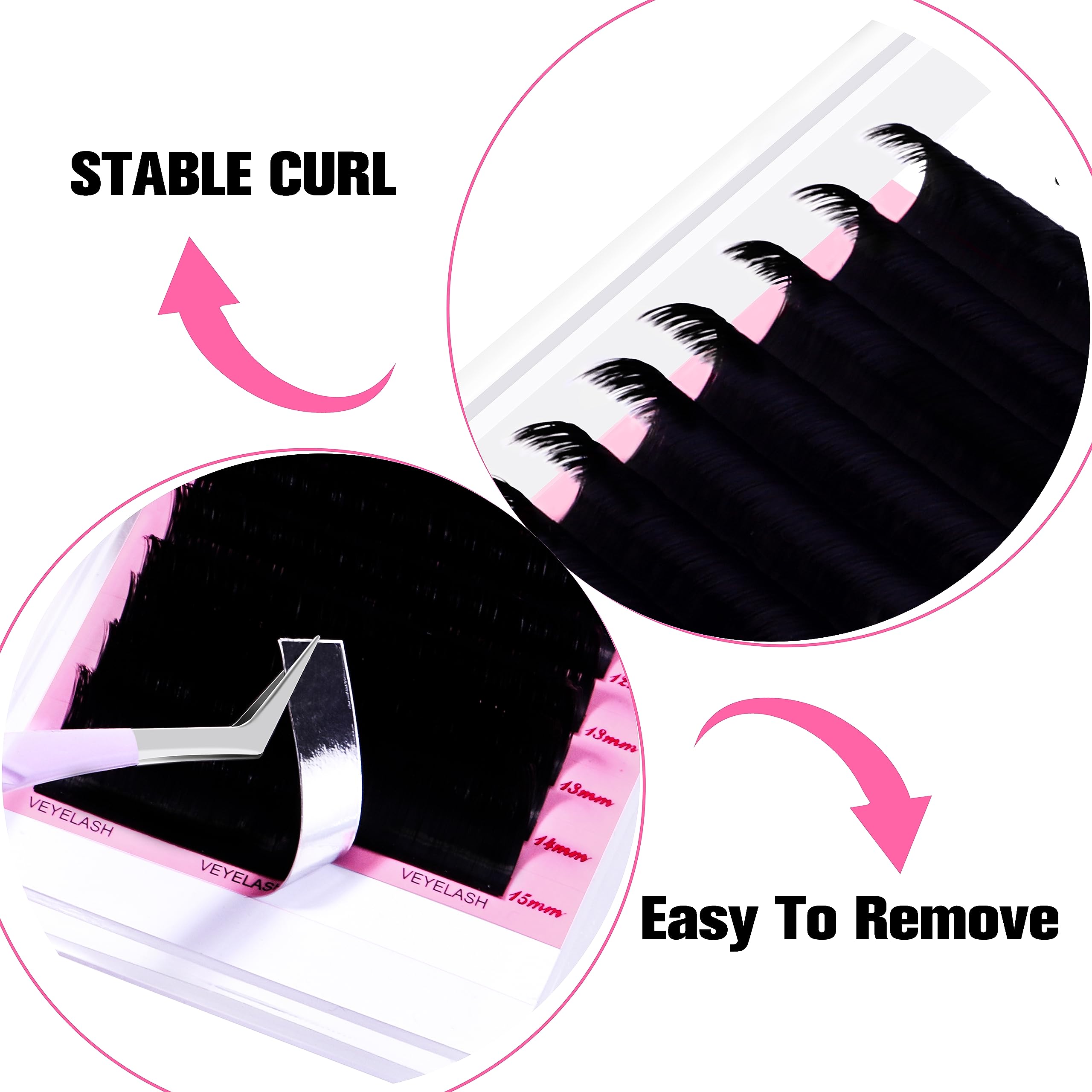 VEYES INC heat-set curvature maintains lift with minimal deformation.