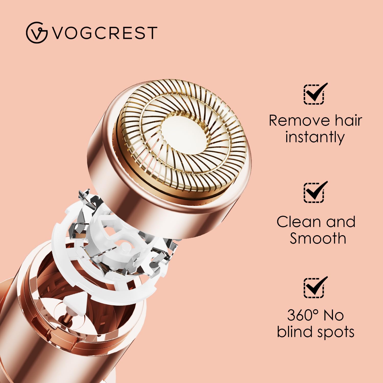 VG VOGCREST: acero inoxidable duradero, alto rendimiento sostenido.