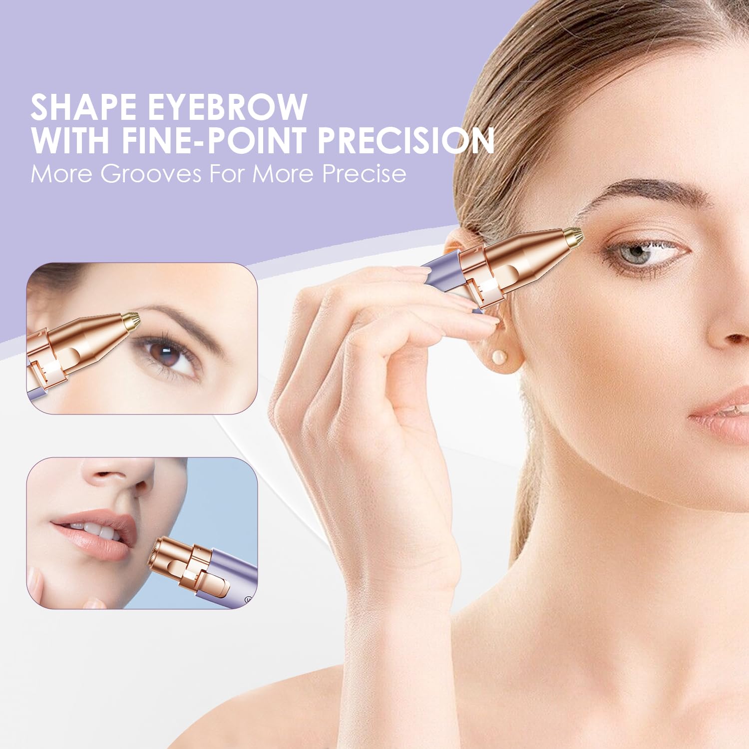 VG VOGCREST recortador cejas rostro sin tirones