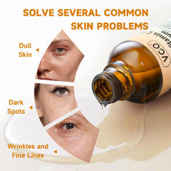 Forma estable de vitamina C, con menor irritación para uso cómodo.