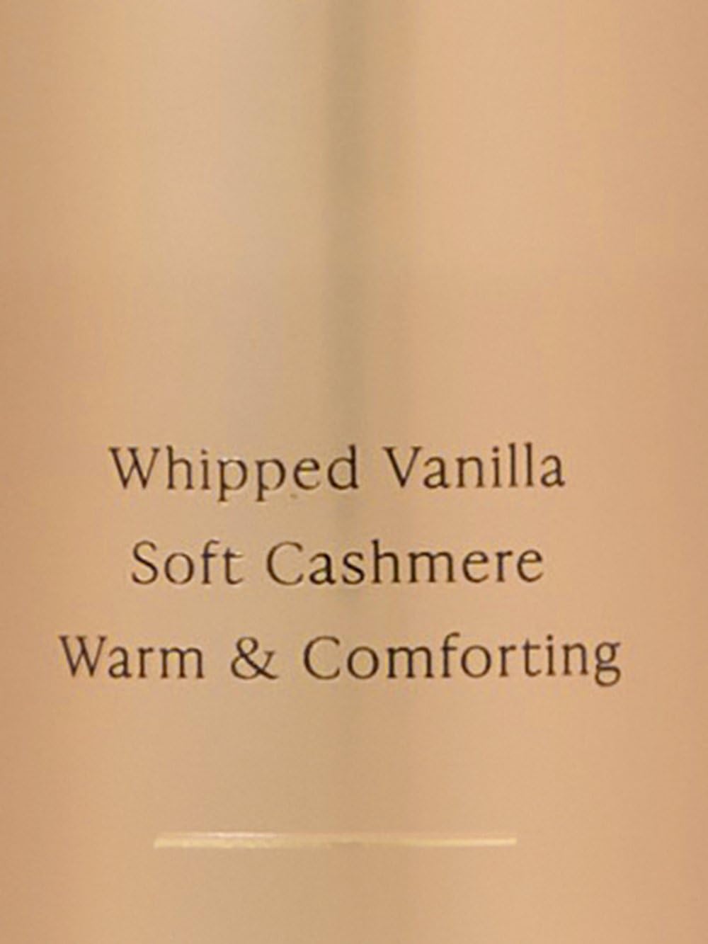 Bare Vanilla: notas vainilla batida y cashmere para aroma cremoso.