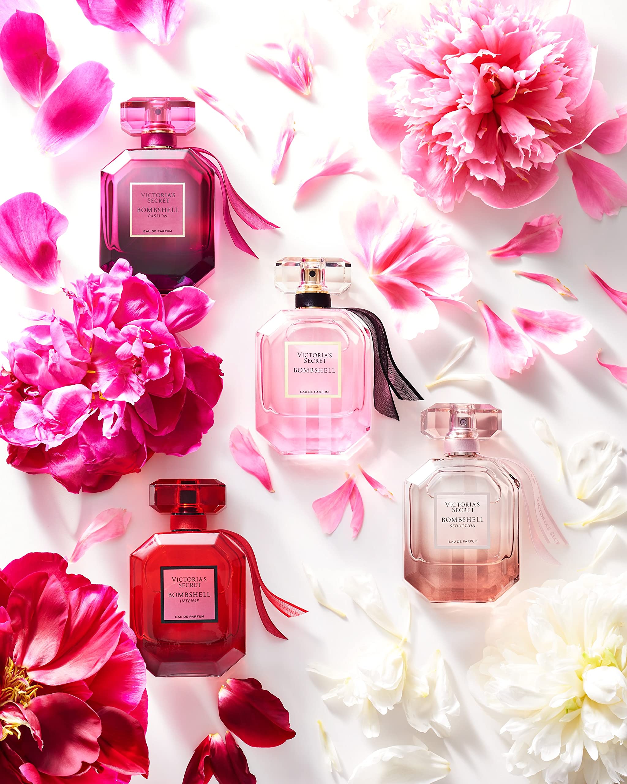 Bombshell, base cremosa de vainilla y orquídea para aroma suave.