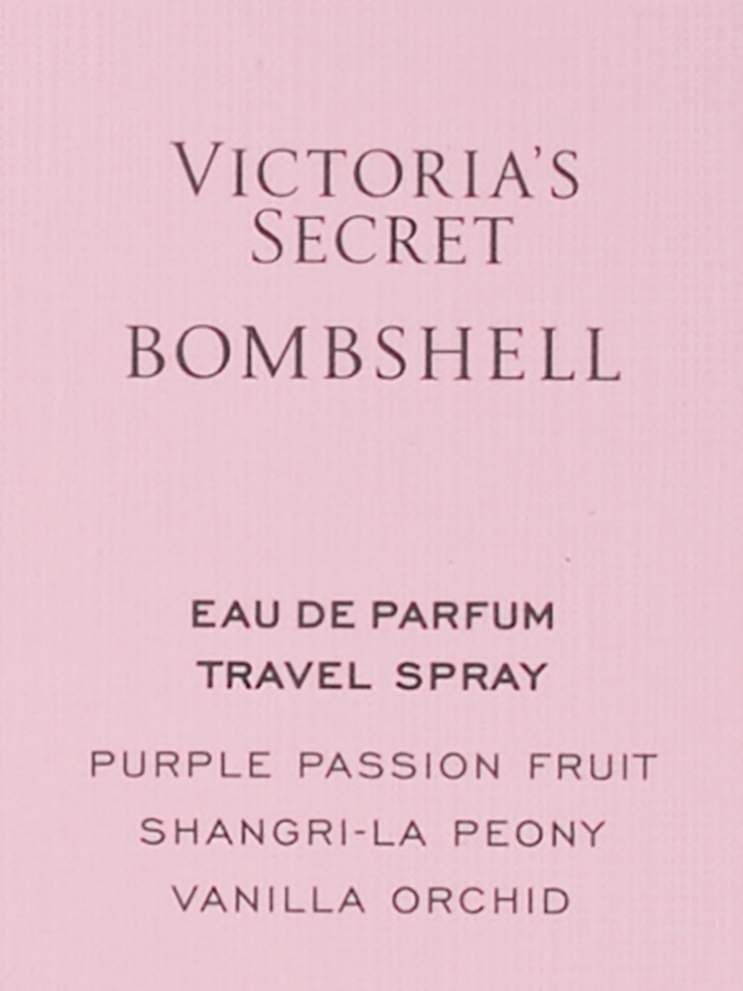 Bombshell en tamaño de viaje, perfecto para bolsos y salidas.