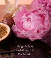Bombshell, notas de peonía Shangri-La para un toque floral elegante.