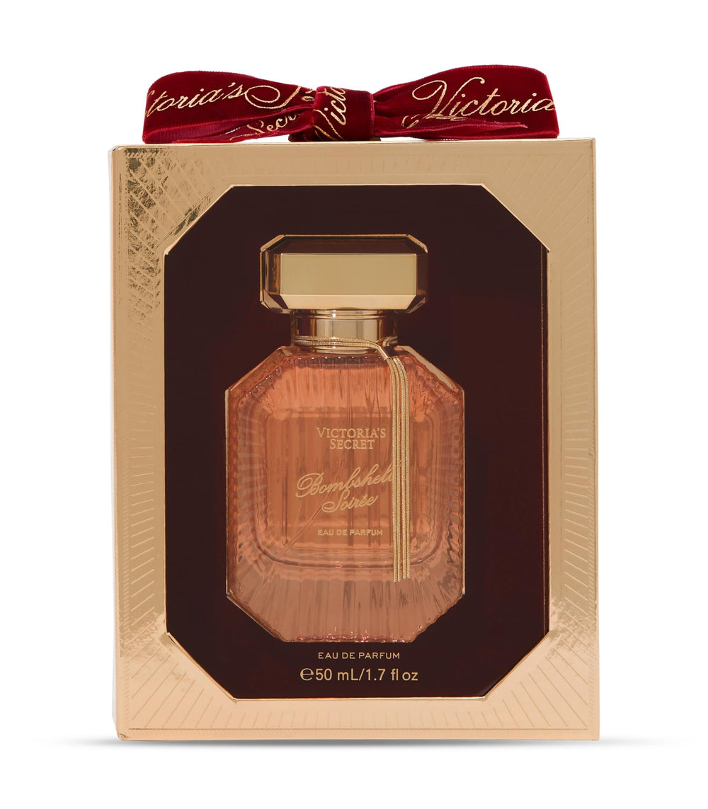 Sugerencia de uso: perfume Bombshell Soiree en puntos de pulso para mayor duración.