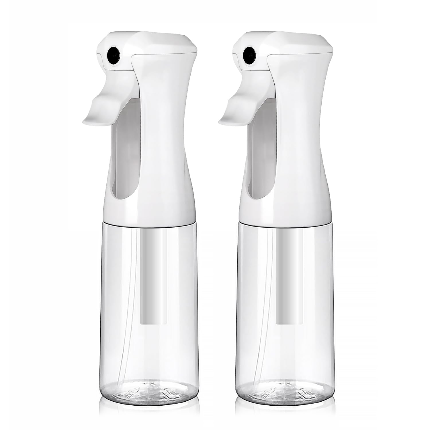 Botella Vigor Path para cabello: niebla fina para peinado y acabado uniforme.