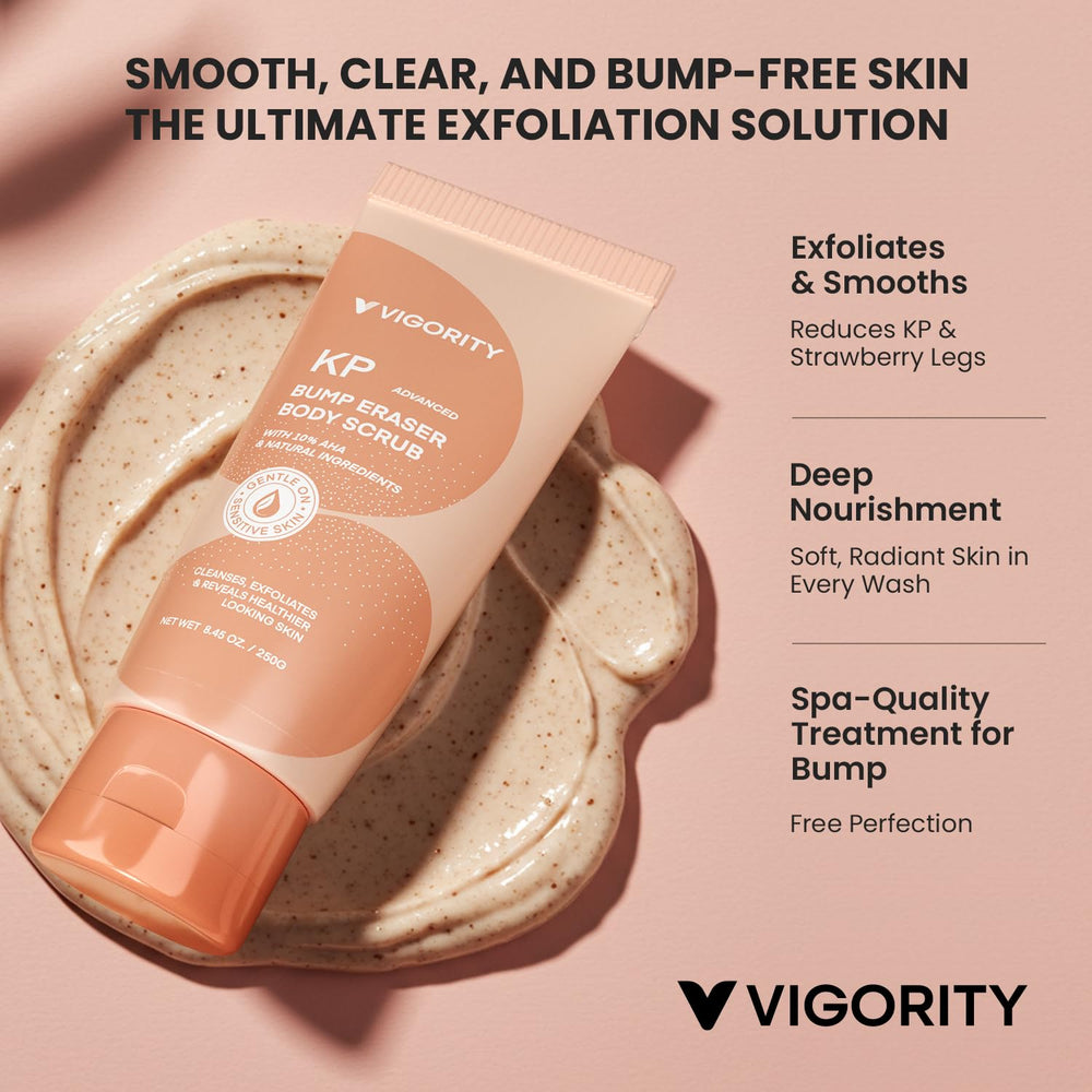 Vigority KP Bump Eraser textura de gránulos para eliminar células muertas